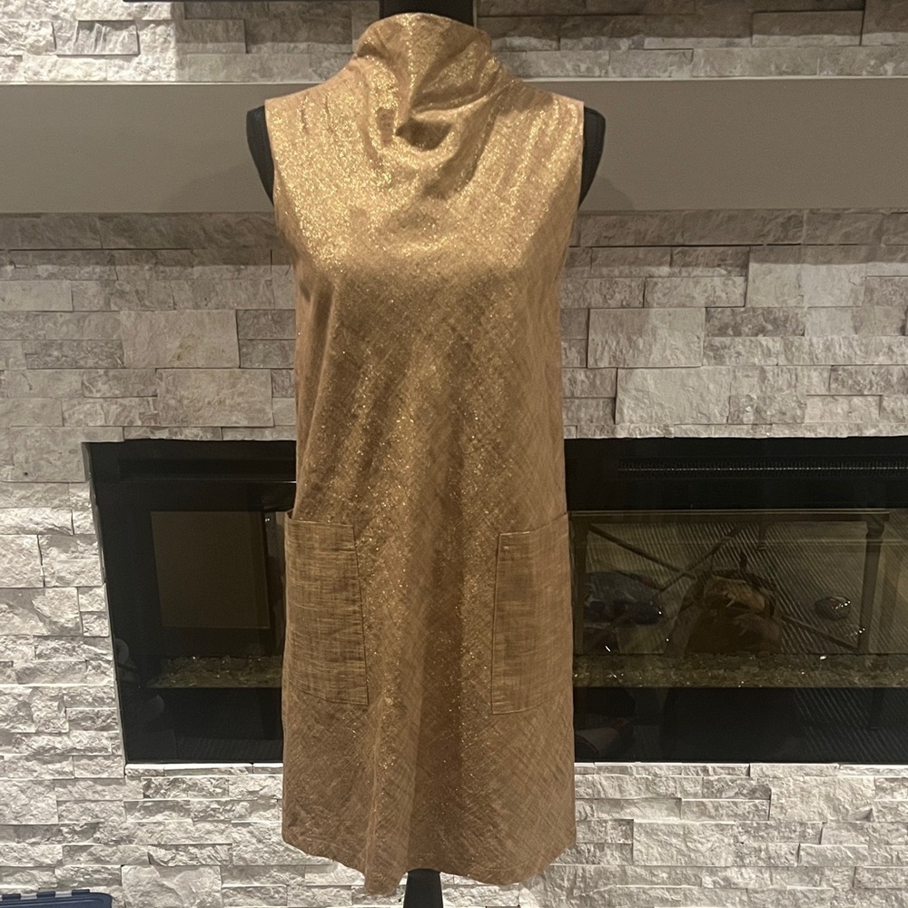 Jennifer Glasgow Brown Shimery evening Dress size XS